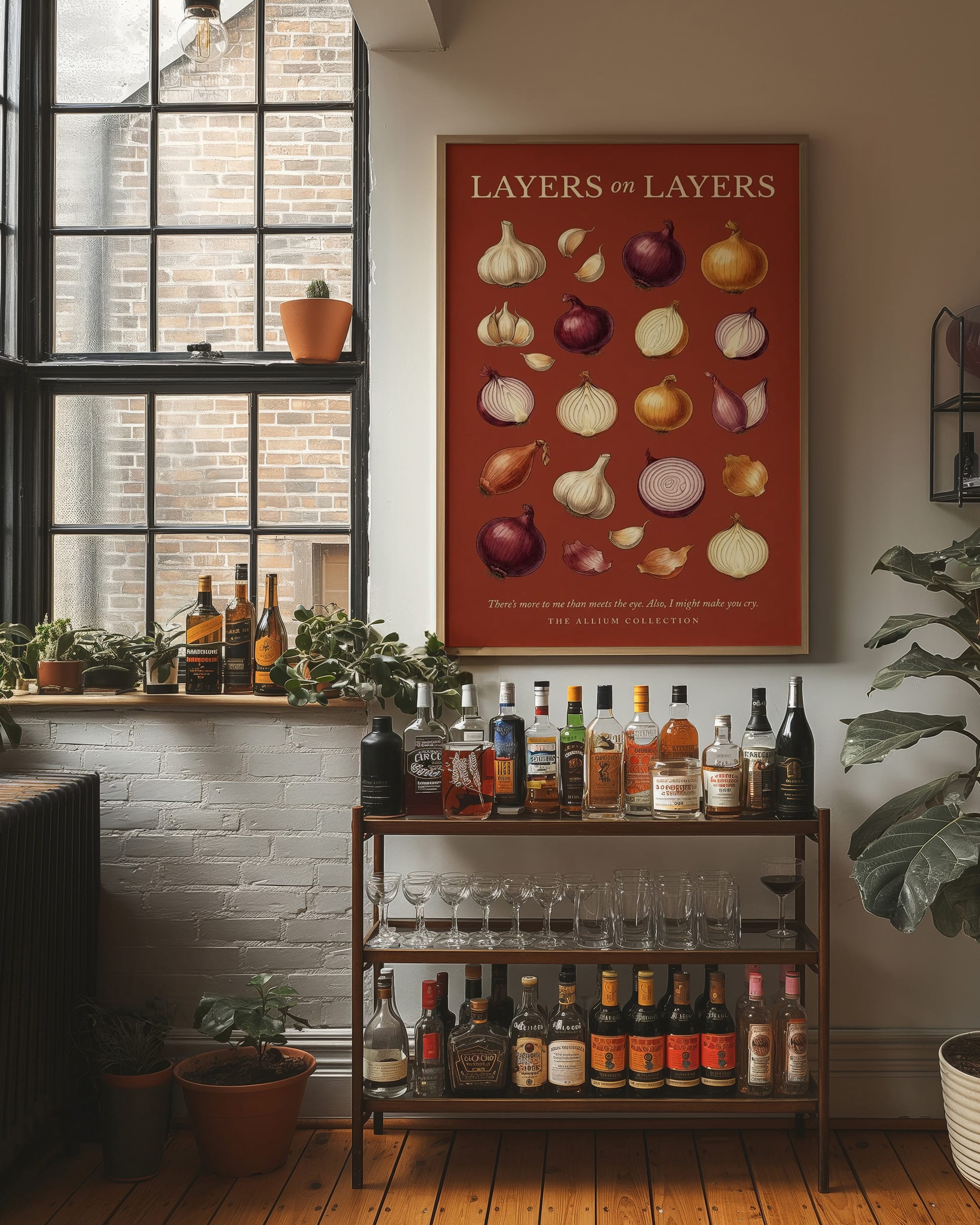 Layers on Layers: Vintage Allium Chart