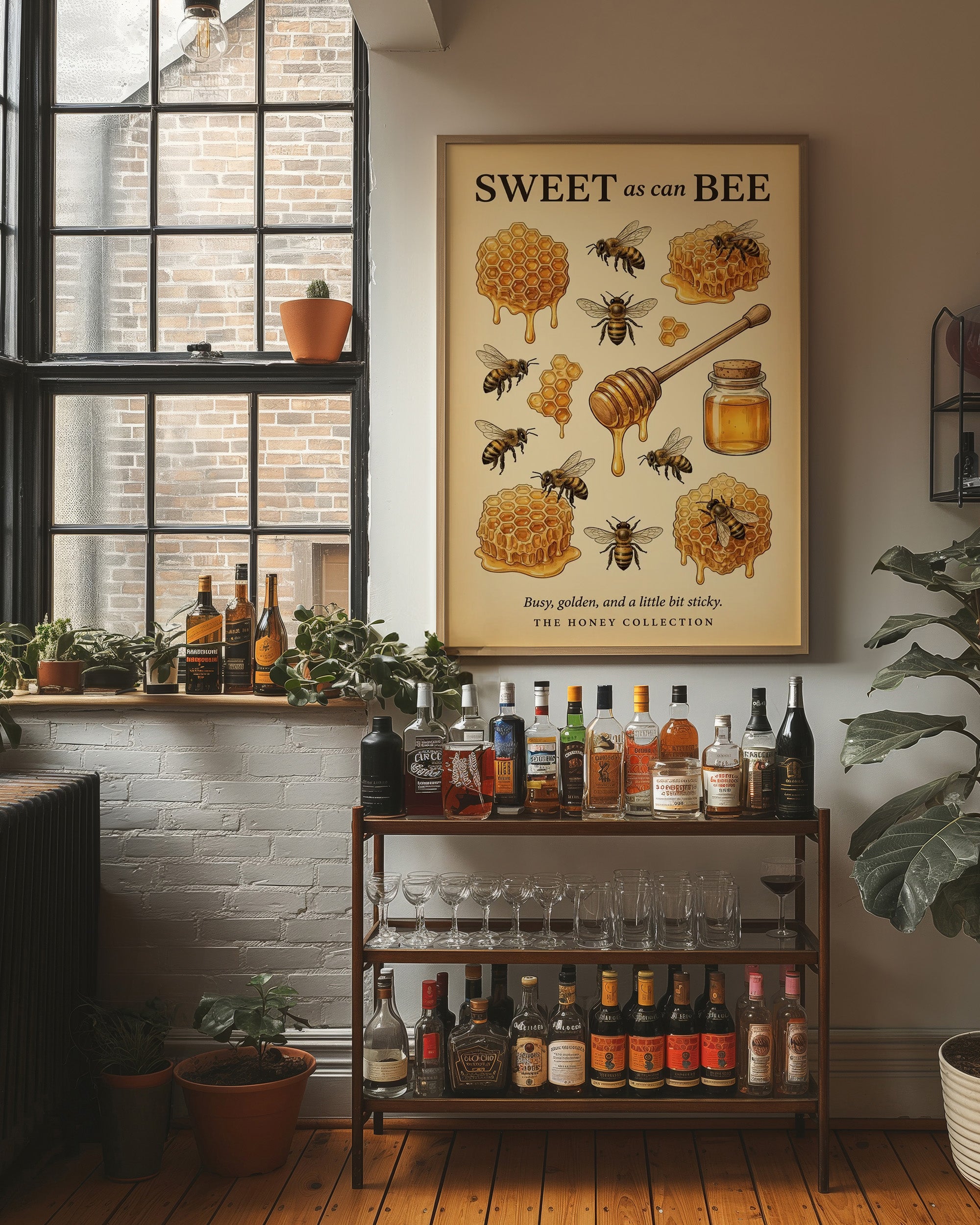 Sweet as Can Bee: Vintage Honeybee Chart