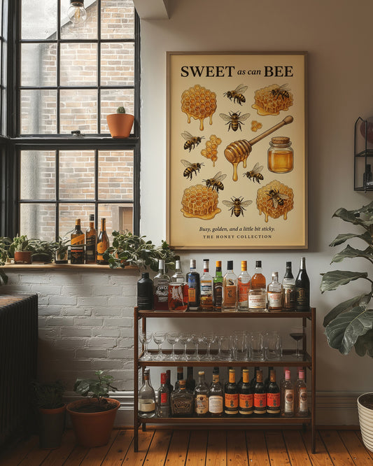 Sweet as Can Bee: Vintage Honeybee Chart