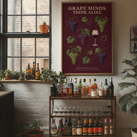Grape Minds Think Alike: Vintage Vineyard Chart