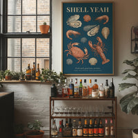 Shell Yeah: Vintage Seafood Chart