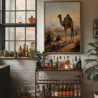 Camel at Golden Dusk