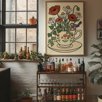 Bluebird's Teacup Garden