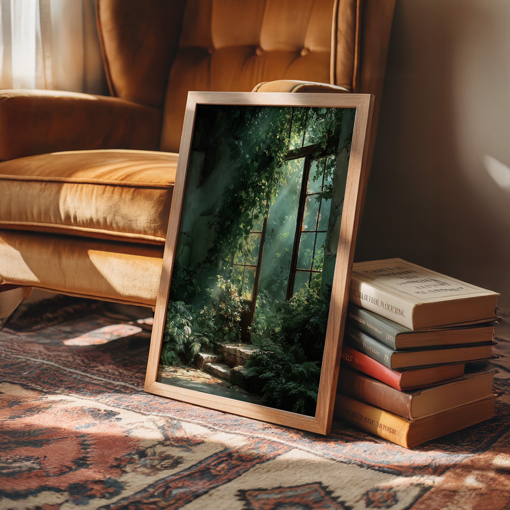 Where Nature Took the Room Back
