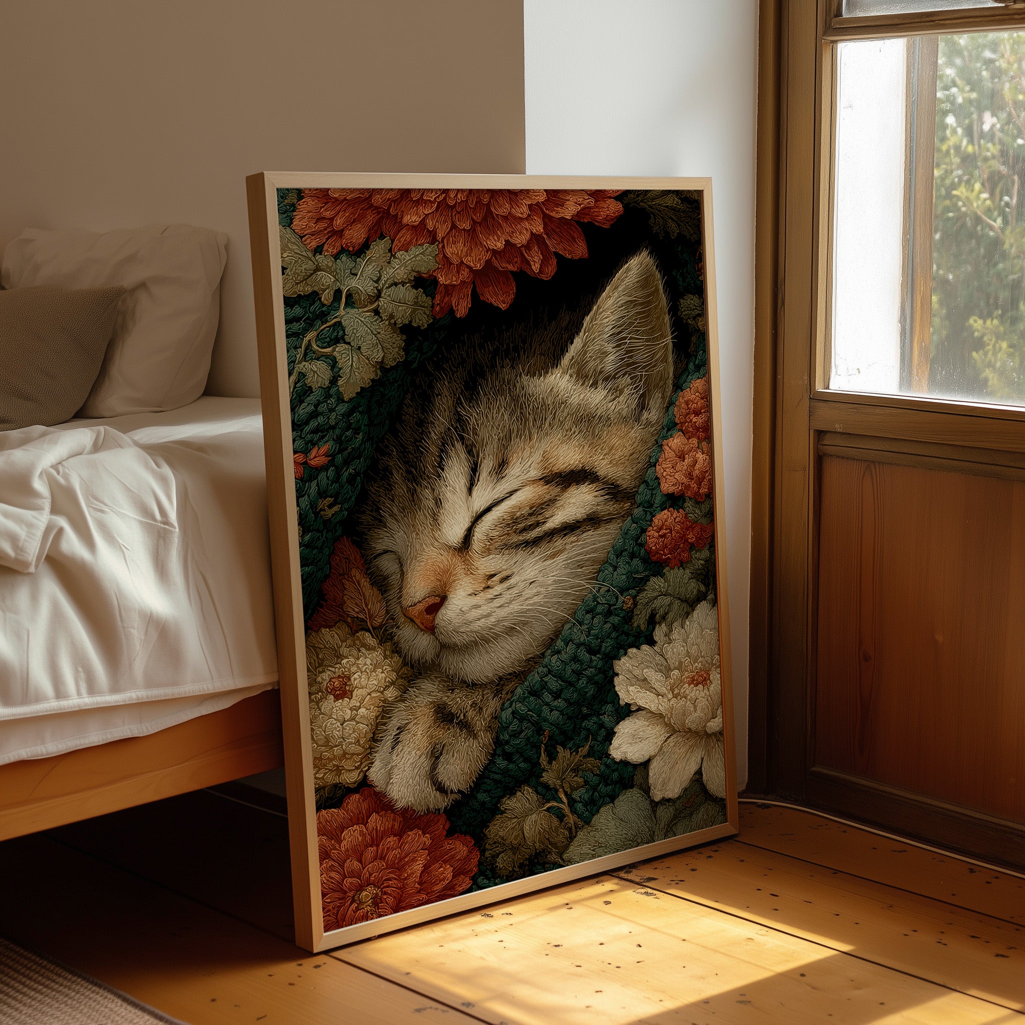 Sleeping Among Chrysanthemums