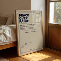 Peace Over Panic