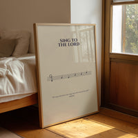 Sing To The Lord