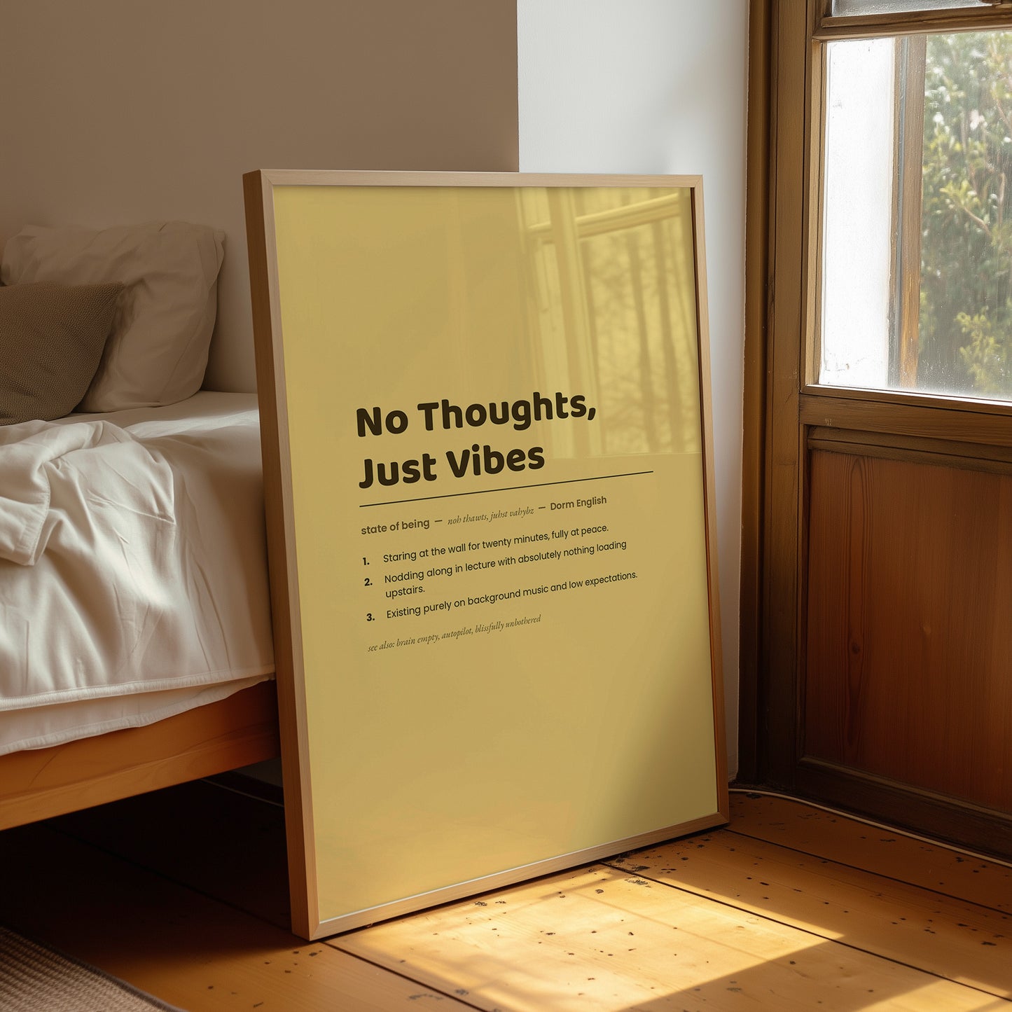 No Thoughts Just Vibes