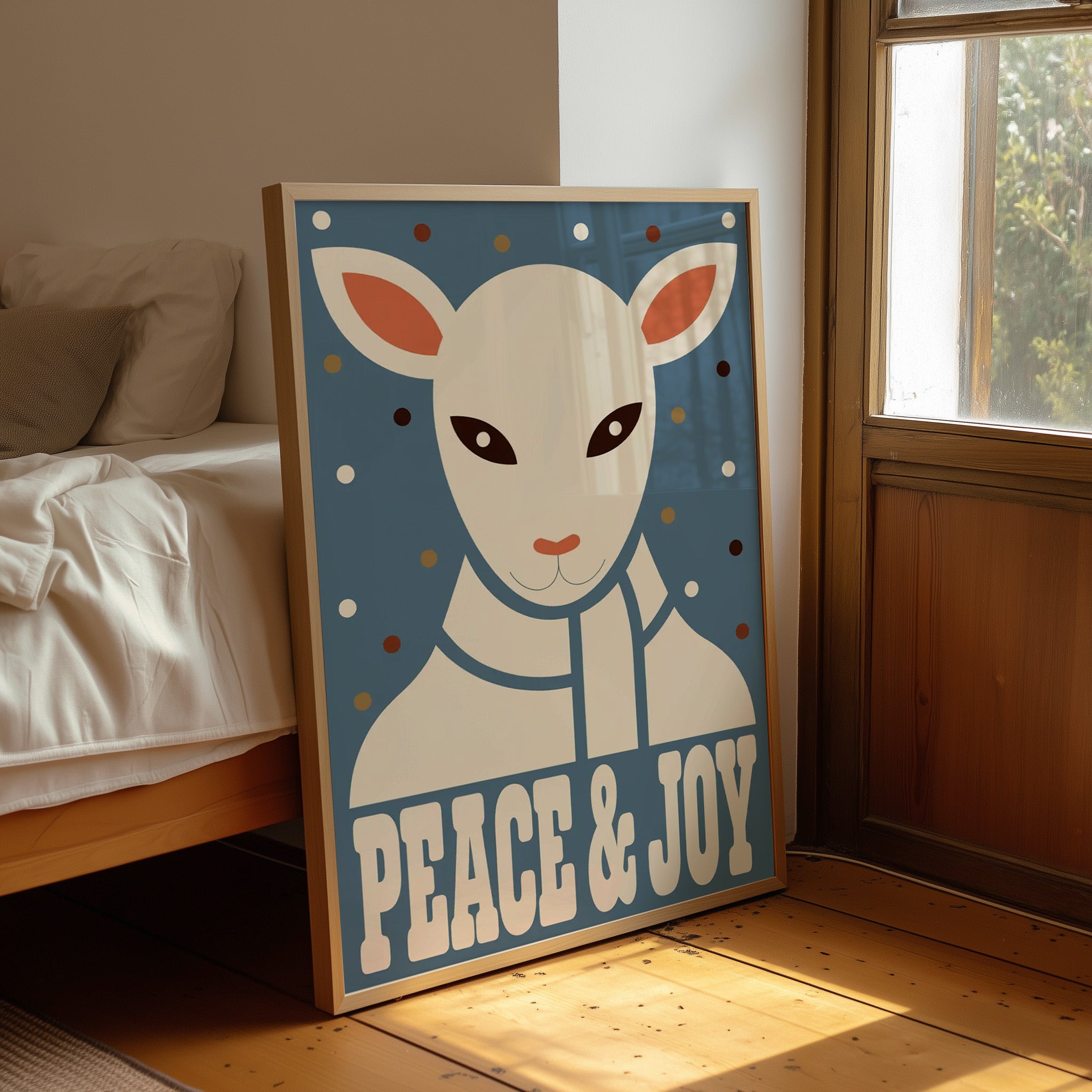 Modernist Lamb Portrait