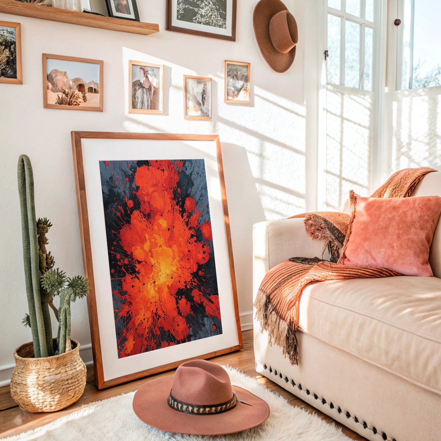 Combustion, Red and Gold