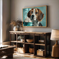 Beagle with Whipped Cocoa