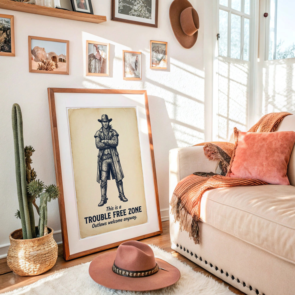 Trouble Free Zone: Outlaws Welcome Anyway