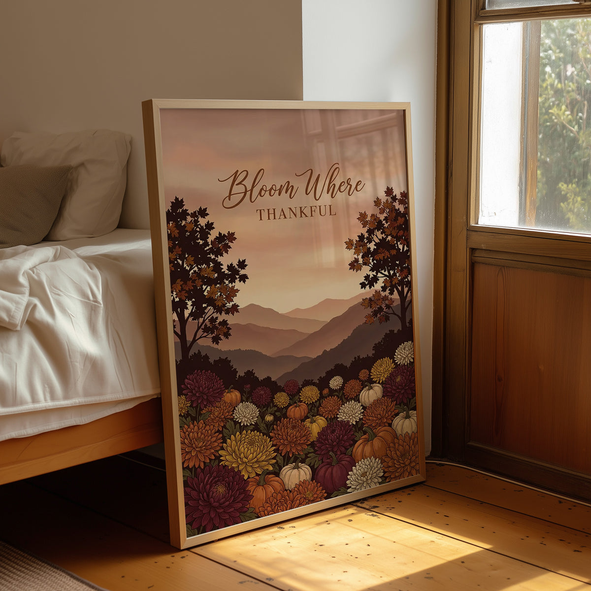 Bloom Where Thankful: Mums the Word