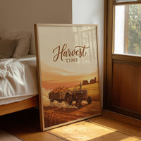Harvest Time: Tractor Drives Itself