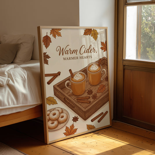 Warm Cider, Warmer Hearts: Donuts on Standby