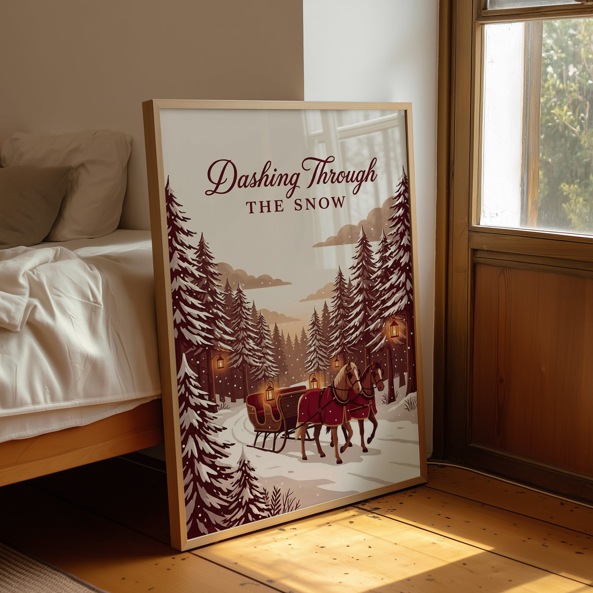 Dashing Through the Snow: Sleigh Left Unattended