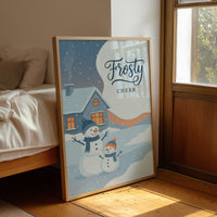Frosty Cheer: Snow Family Portrait