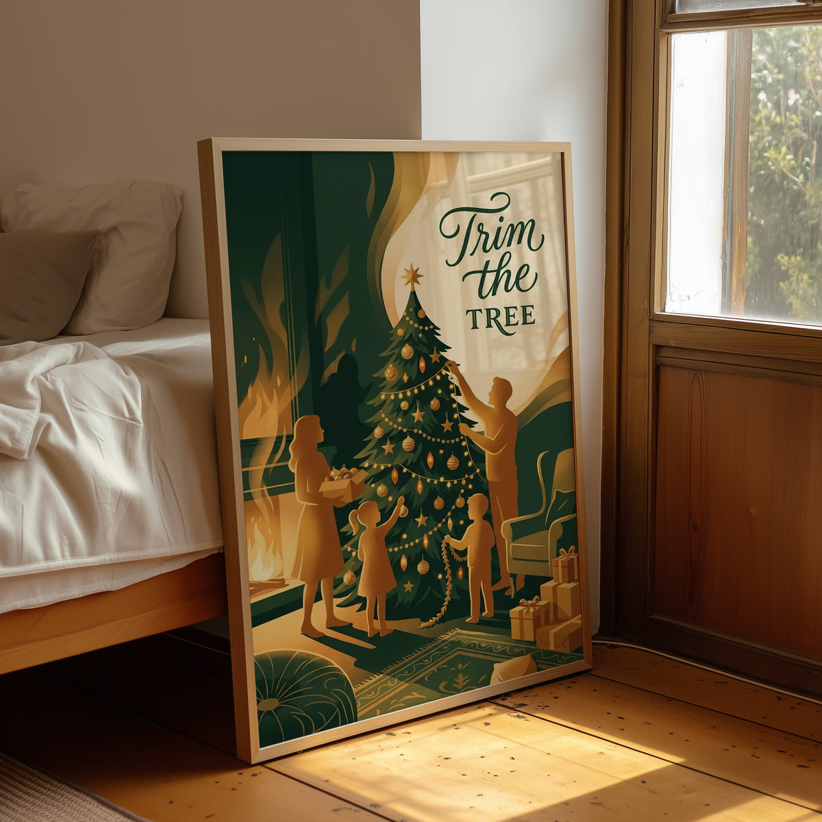 Trim the Tree: Garland Distribution Uneven
