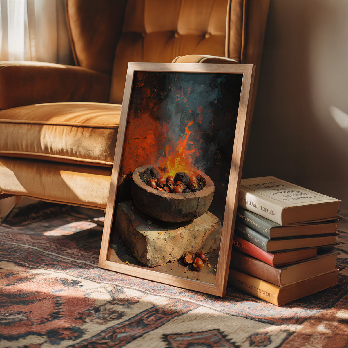 Chestnuts Roasting: Some Made a Run for It