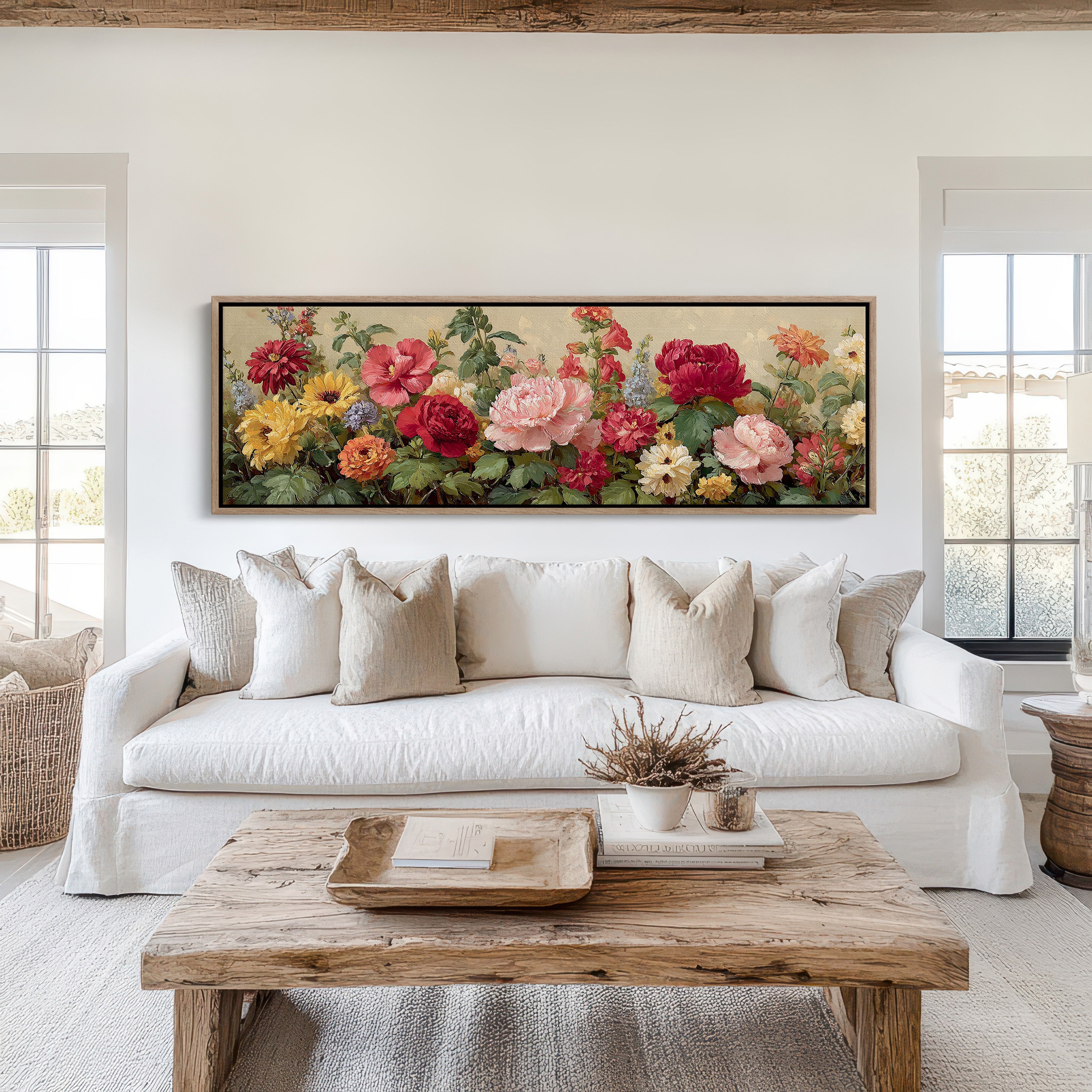 Garden In Full Bloom