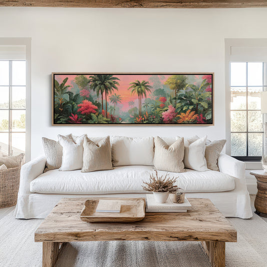 Blush Sky Tropical Haven