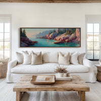 Rocky Coastal Serenity