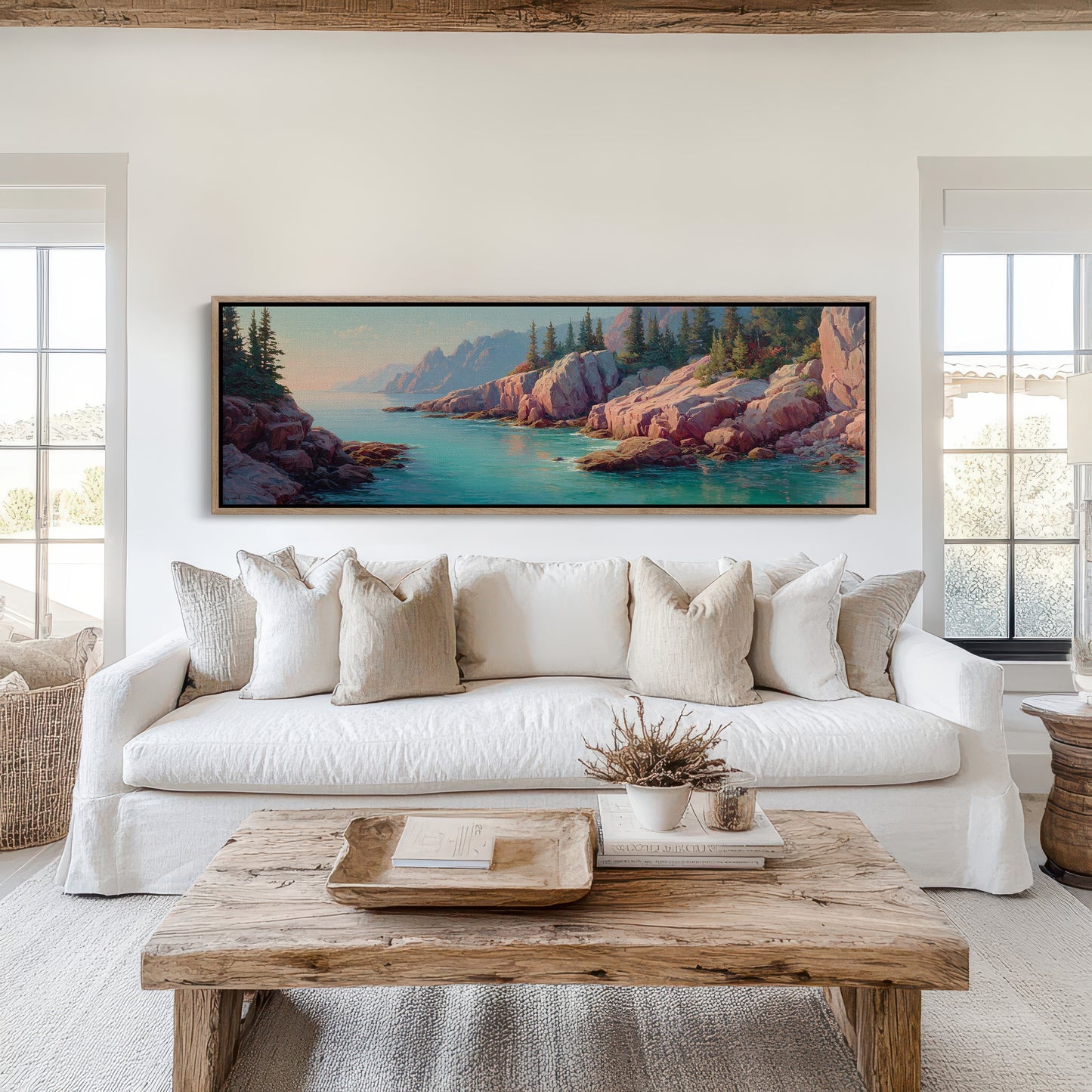 Rocky Coastal Serenity