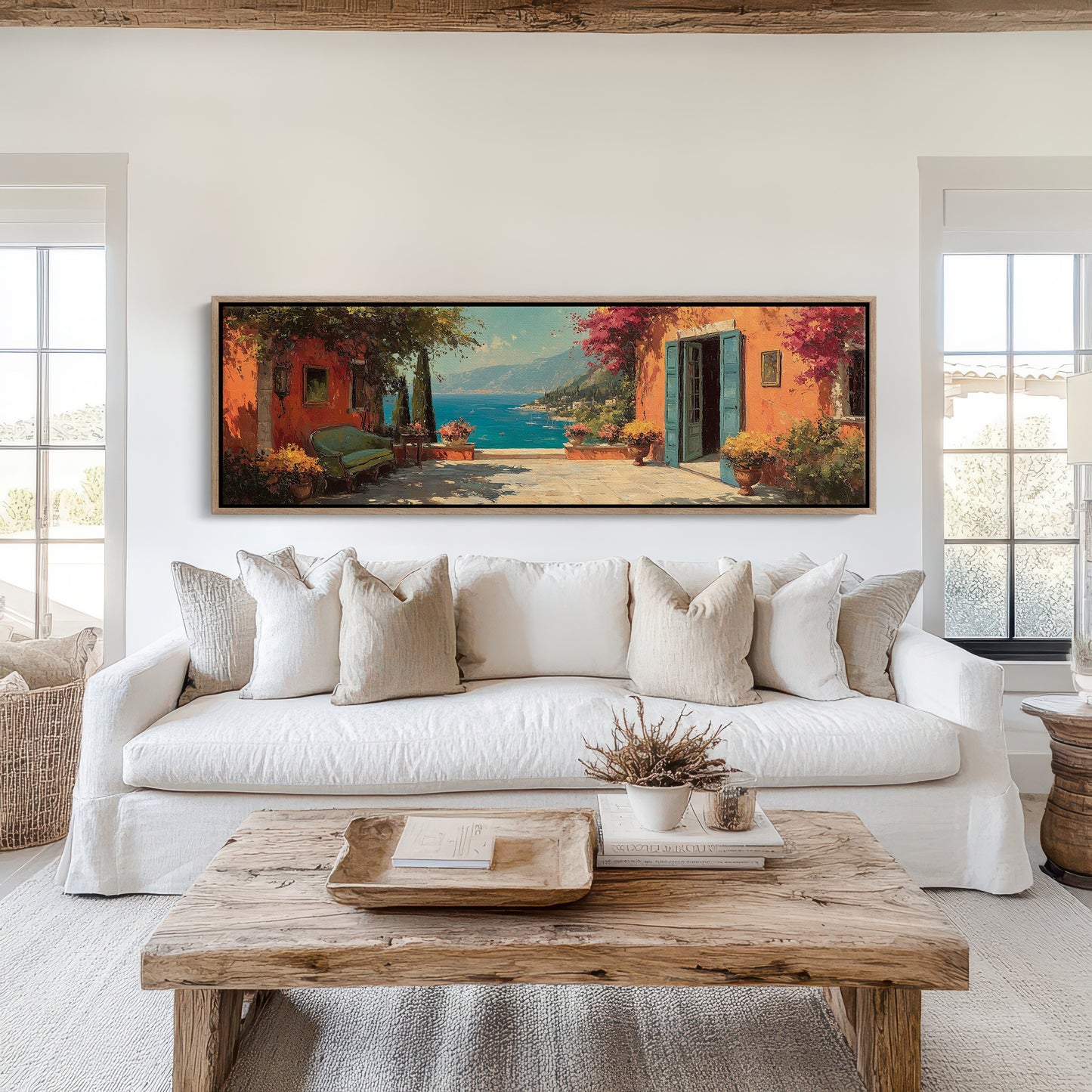 Mediterranean Terrace by the Sea