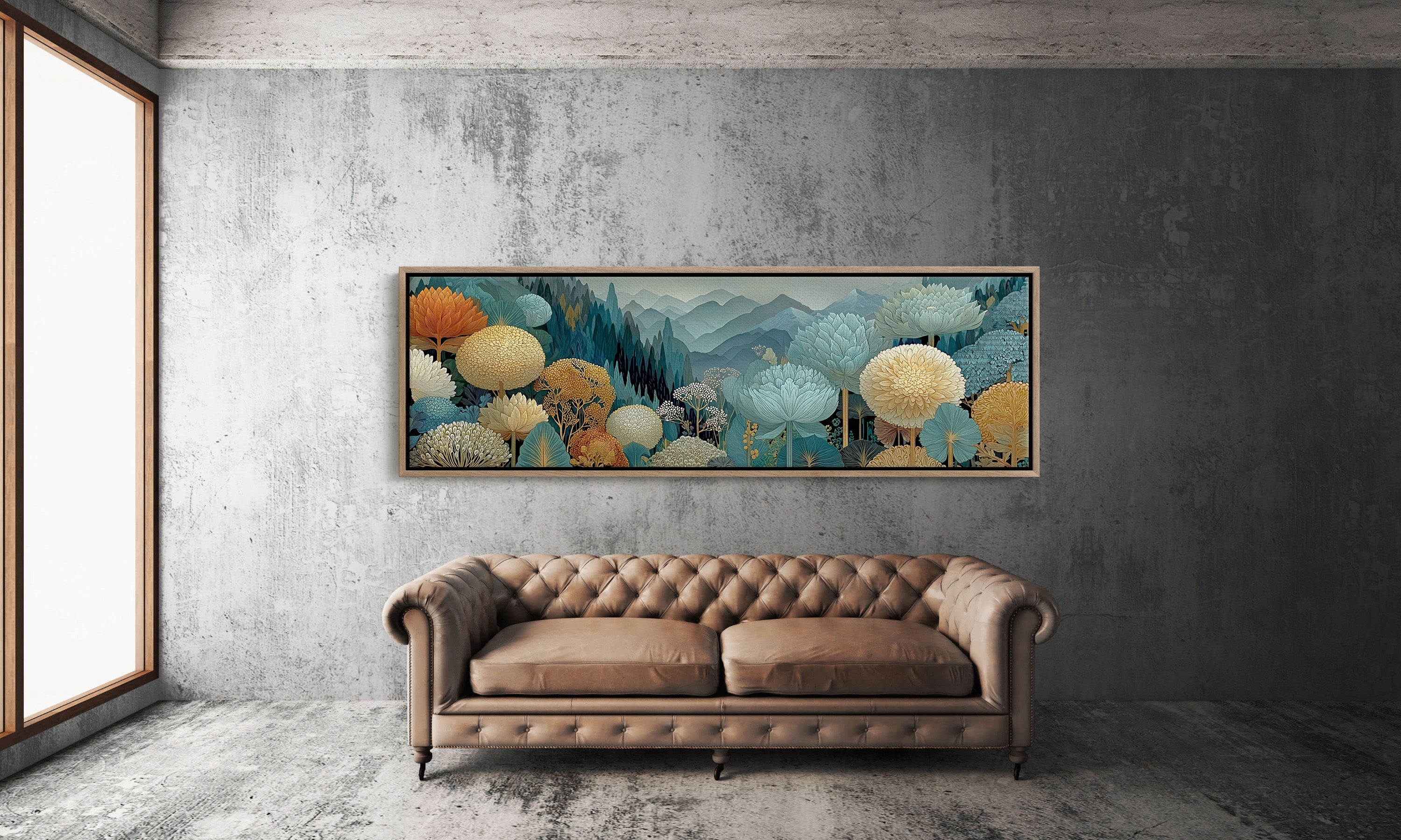 Botanical Reverie In Mountain Mist