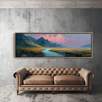 River of Light Through the Valley