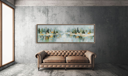 Quiet Reflections Across Still Water