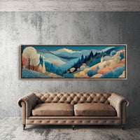 Quiet Valleys Beneath Distant Peaks