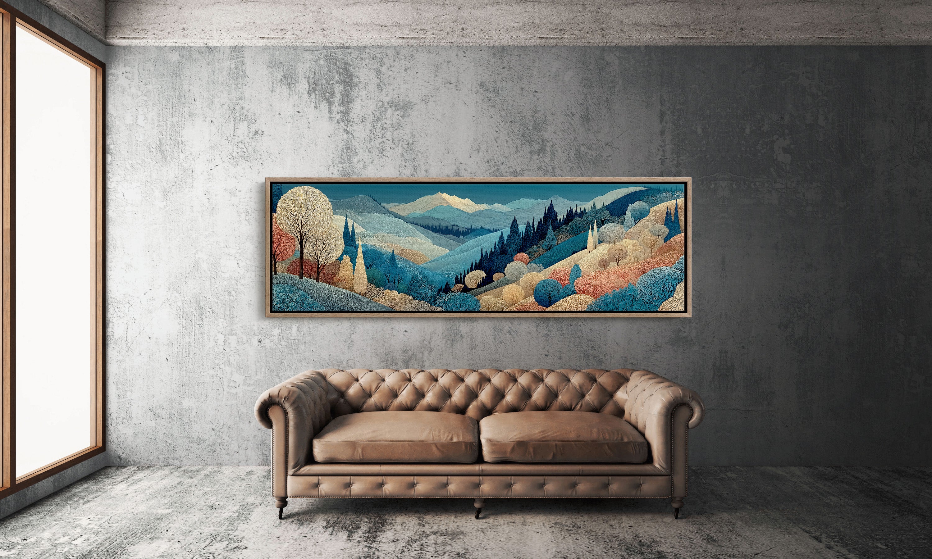Quiet Valleys Beneath Distant Peaks