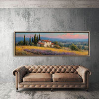 Tuscan Cottage In Golden Fields