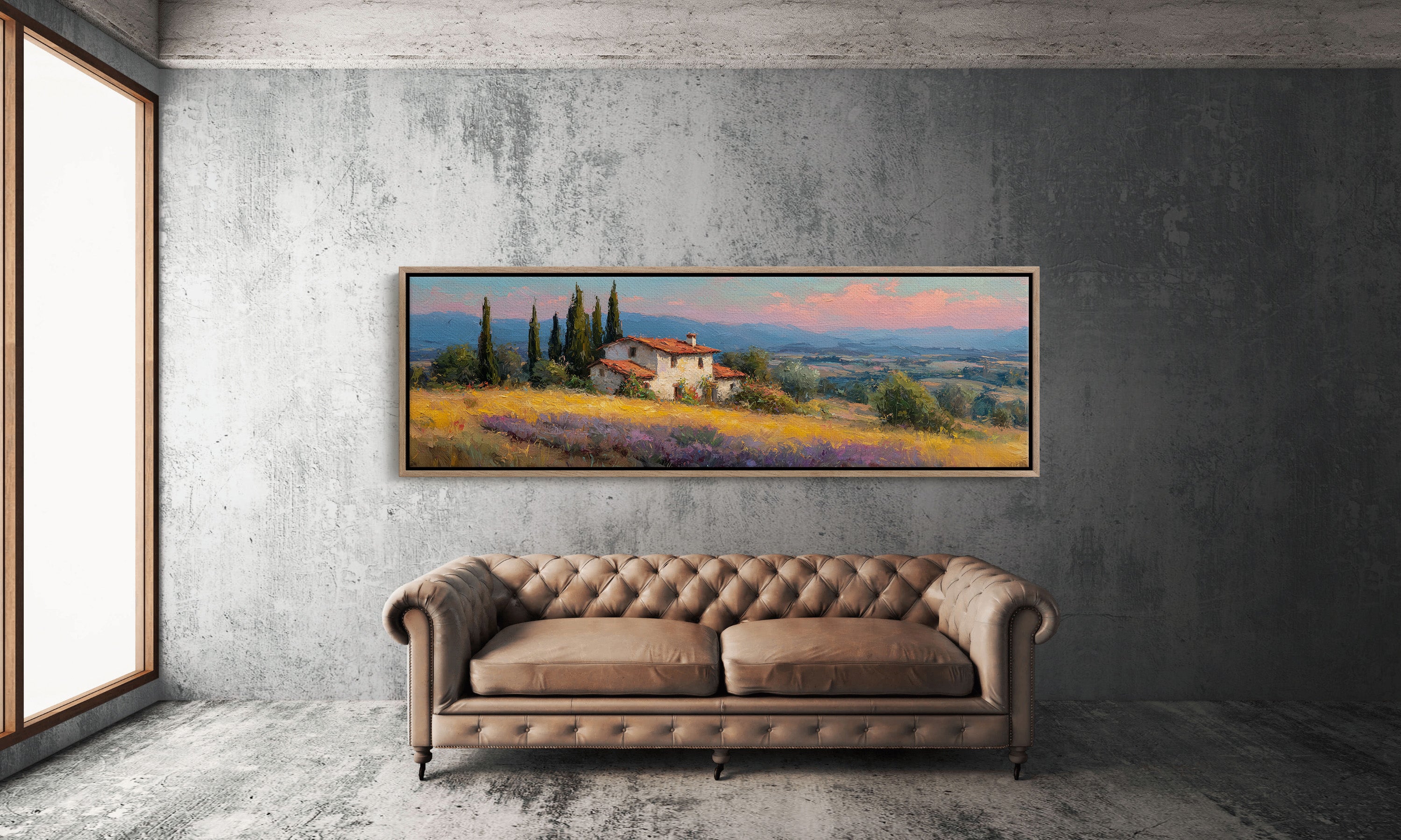 Tuscan Cottage In Golden Fields
