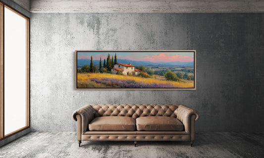Tuscan Cottage In Golden Fields