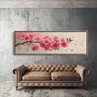 Cherry Blossoms In Soft Spring Light