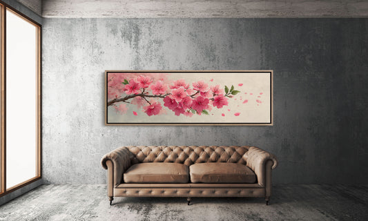 Cherry Blossoms In Soft Spring Light