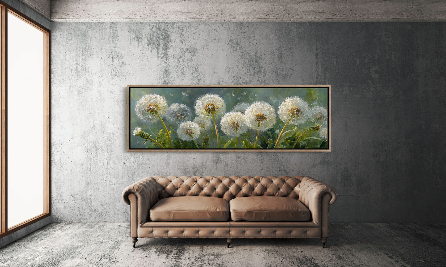 Dandelion Wishes In Morning Light