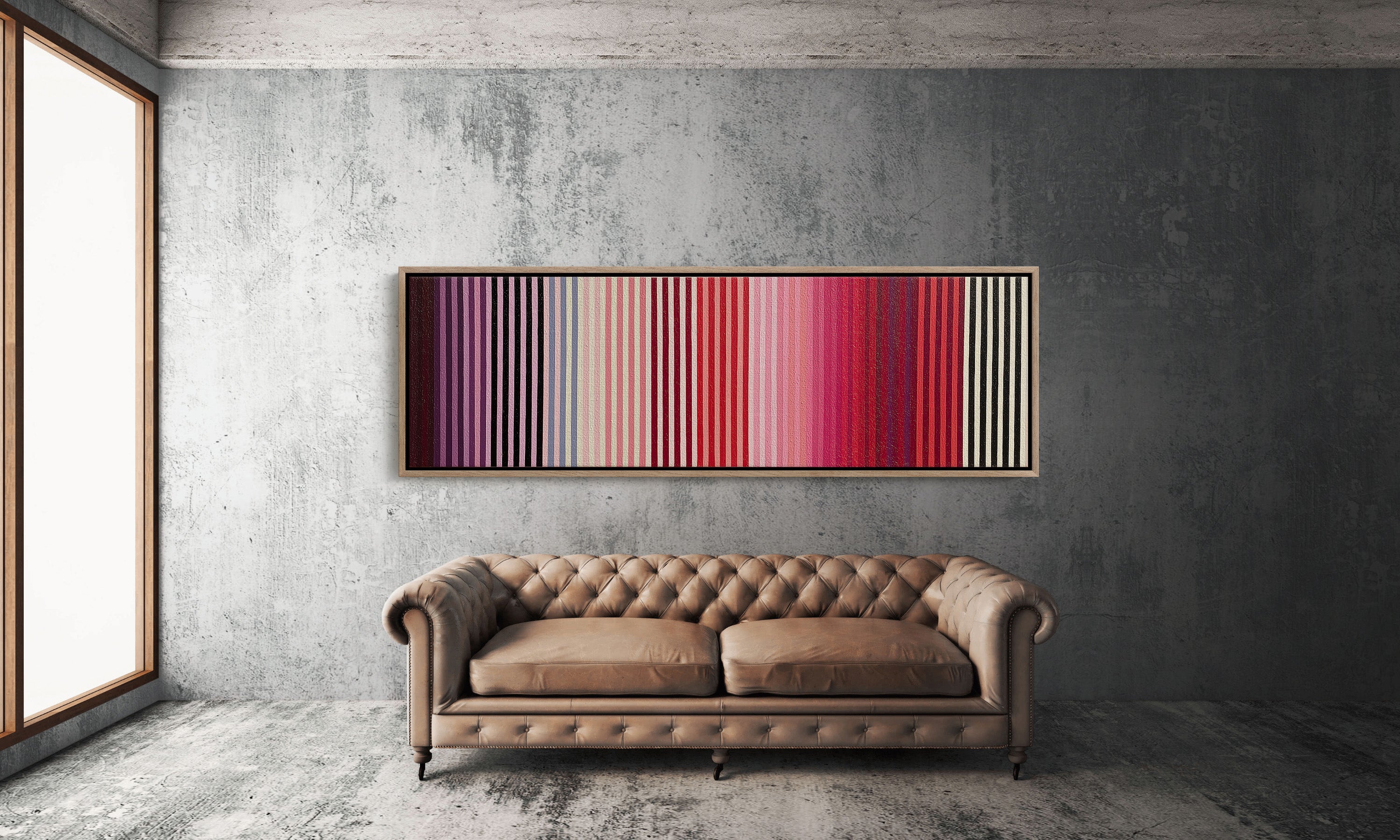 Vibrant Stripes In Modern Color Rhythm