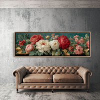 Elegant Peony Floral Still Life
