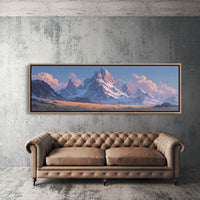 Majestic Alpine Mountain Landscape