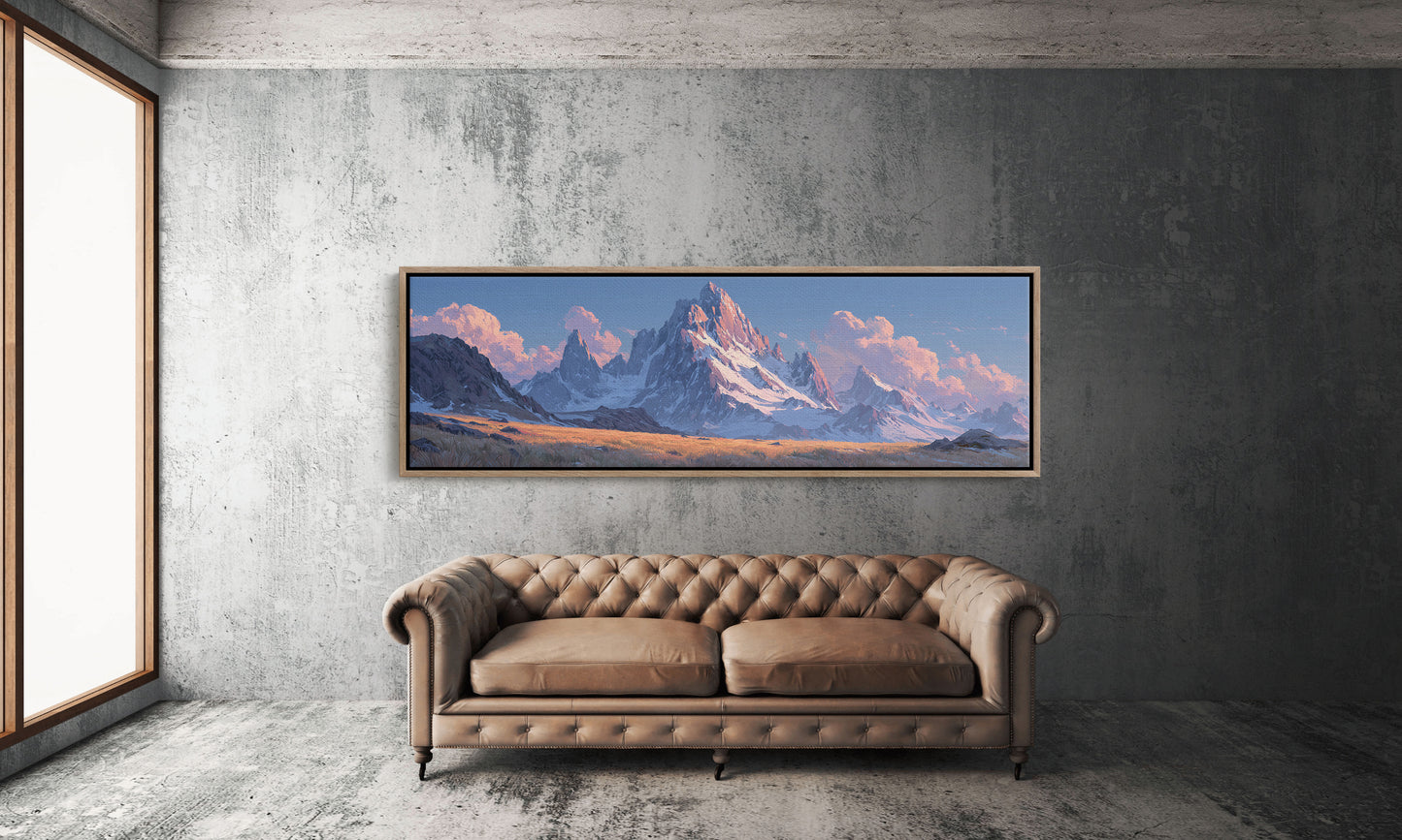 Majestic Alpine Mountain Landscape