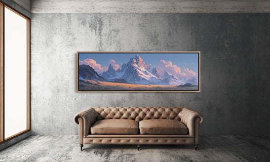 Majestic Alpine Mountain Landscape