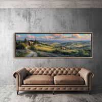 Sunlit Hills of Tuscany