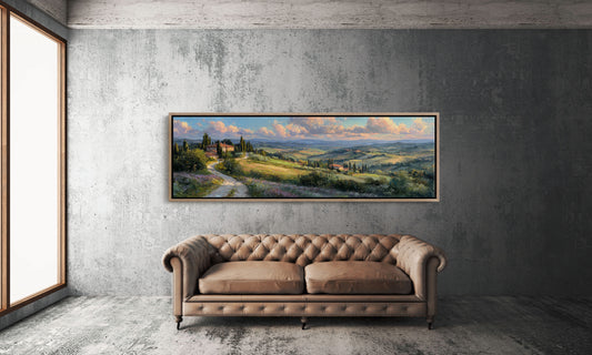 Sunlit Hills of Tuscany