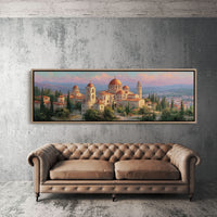 Golden Domes Above the Valley