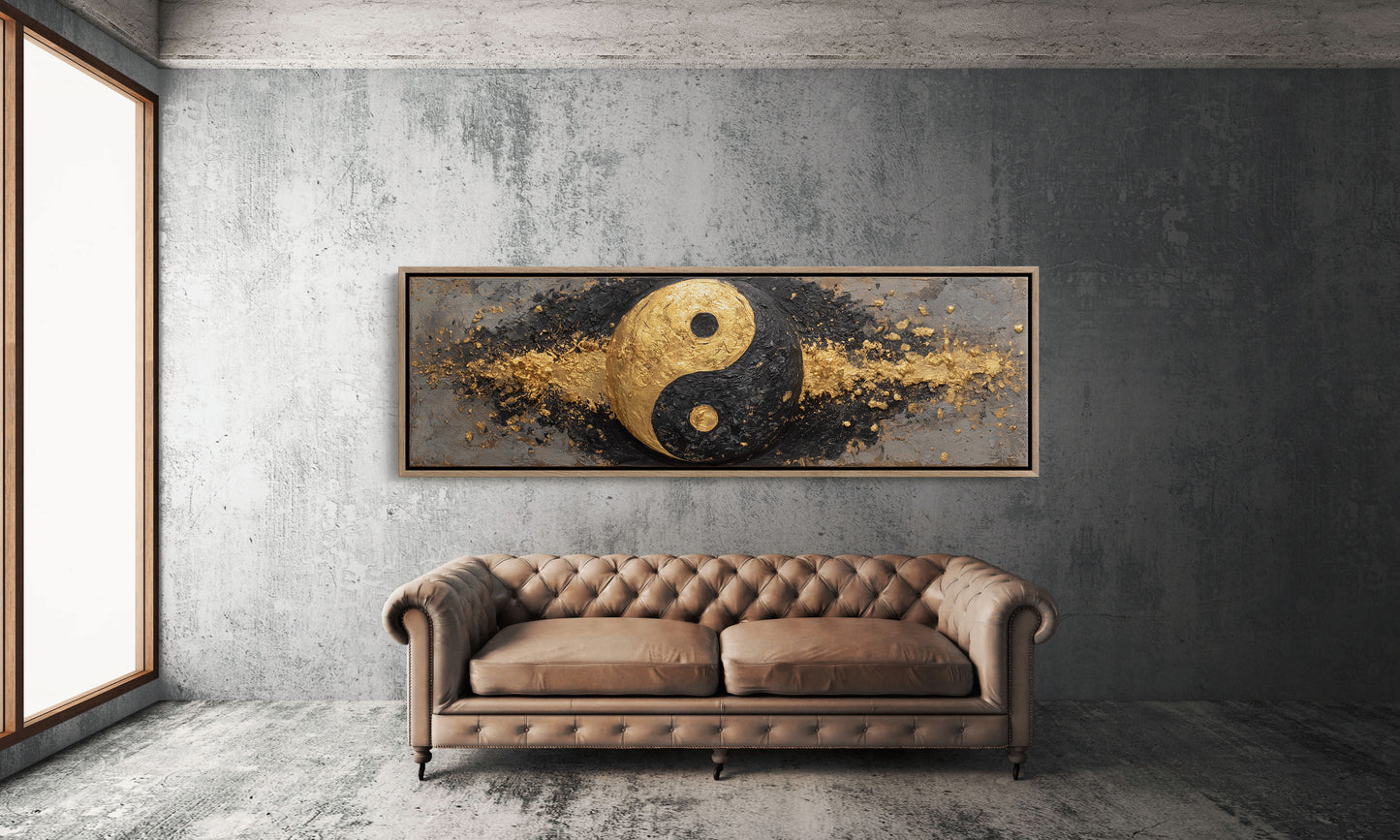 Golden Yin Yang Balance