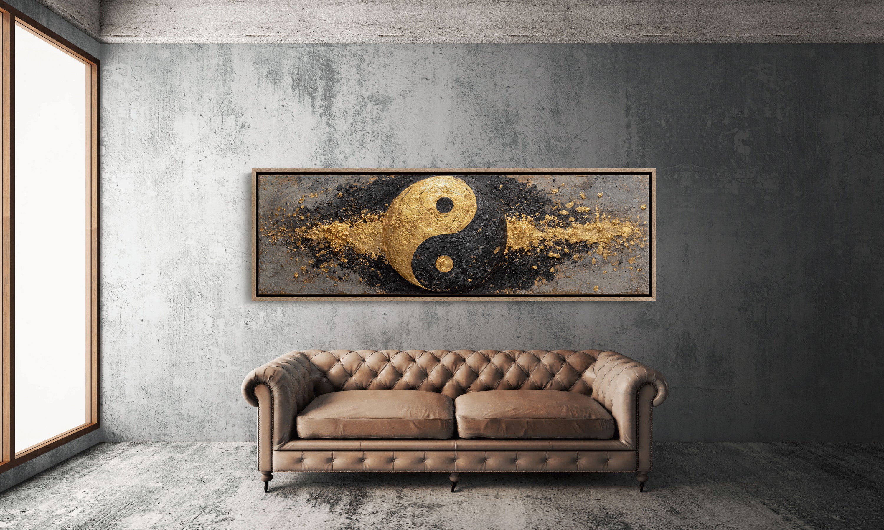 Golden Yin Yang Balance