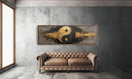 Golden Yin Yang Balance